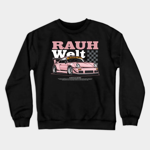 RWB slammed Crewneck Sweatshirt by cturs